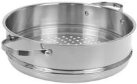 GR&Auml;WE Universaldeckel Dampfeinsatz f&uuml;r Dampfgarer &Oslash; 28 cm, Serie Pro-Line