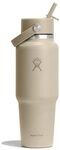 Hydro Flask Trinkflasche 32 OZ Wide Flex Straw Travel Bottle Cap, 946 ml,...