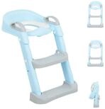 Kikkaboo Baby-Toilettensitz Toilettenaufsatz Lea, Leiter, 56 cm, Toilettensitz,