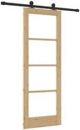 vidaXL Haust&uuml;r Schiebet&uuml;r ORKDAL Natur 73,5 x 198,5 cm (1-St)