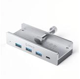 ORICO MH4PC Hub USB-Adapter USB-C zu USB-A, USB-C, Klemmhalterung f&uuml;r...