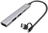I-TEC USB-Verteiler i-tec USB-C/USB-A Metal HUB 1x USB-C + 3x USB 2.0