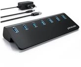 Primewire 7 Port aktiver Verteiler mit Netzteil, USB 3.2 Gen.2 Hub, 10 Gbit/s