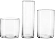 Ritzenhoff & Breker Tischvase Leonie 3-teiliges Vasen-Set aus Glas f&uuml;r Blumen...