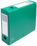 EXACOMPTA Archivcontainer 10x Archivbox + Knopf, PP 700&micro;, R&uuml;cken 80mm, A4,...