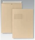 Versandtasche Versandtasche 05270346 C4 mit Fenster haftklebend braun 250 St&uuml;ck