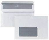 Briefumschlag Briefumschlag 02200156 C6 mit Fenster selbstklebend 75g wei&szlig; 1000