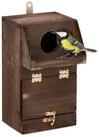 relaxdays Vogelhaus Nistkasten mit Reinigungsklappe