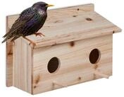 relaxdays Vogelhaus Nistkasten f&uuml;r Stare