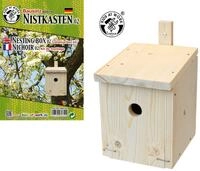 Corvus Corvus A600740 - Kids at Work, Nistkasten Bausatz, Holz, 22x17x20cm