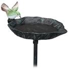 relaxdays Vogeltr&auml;nke Gusseisen mit Erdspie&szlig;