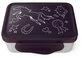 ergobag Lunchbox Edelstahl Brotdose, Edelstahl, (Edelstahl Brotdose, 3-tlg., 1x