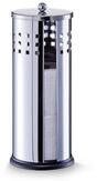 Zeller Present Badaccessoire-Set Toilettenrollenhalter, Edelstahl, silber,...