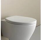Bernstein WC-Sitz U2004 in Wei&szlig; gl&auml;nzend, Soft-Close und Take-Off