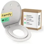 instmaier WC-Sitz instmaier Helma, Toilettendeckel mit Absenkautomatik,
