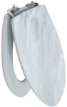 Primaster WC-Sitz Primaster WC-Deckel mit Absenkautomatik Marmor,...