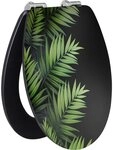 Primaster WC-Sitz Primaster WC-Sitz mit Absenkautomatik Palme, Abnehmbar