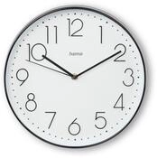 Hama Wanduhr Wanduhr "Korsika", &Oslash; 30 cm, ohne Ticken (ger&auml;uscharm)