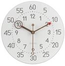 ONZENO Wanduhr THE PRECISE. 29x29x0.5 cm (handgefertigte Design-Uhr)
