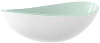 vidaXL Waschbecken Waschbecken Hartglas 54,5x35x15,5 cm Wei&szlig;