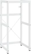 vidaXL Badezimmerspiegelschrank Badezimmer Waschtischgestell Wei&szlig; 40x38x83 cm...