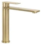 wohnwerk.idee Badarmatur Elegante Waschtischarmatur in Gold und Nickel f&uuml;r...