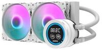 Darkflash Wasserk&uuml;hlung DN-D240, LCD-Display, ARGB-Beleuchtung, Dual-L&uuml;fter,...