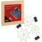 Idena LED Stern Idena 31810 - LED Deko Sterne mit integrierter Lichterkette in