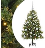vidaXL K&uuml;nstlicher Weihnachtsbaum K&uuml;nstlicher klappbarer Weihnachtsbaum mit