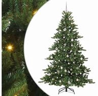 vidaXL K&uuml;nstlicher Weihnachtsbaum K&uuml;nstlicher klappbarer Weihnachtsbaum Gr&uuml;n...