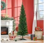 HOMCOM K&uuml;nstlicher Weihnachtsbaum 1,8 m Christbaum mit 390 &Auml;sten, Kunsttanne,...