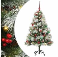 vidaXL K&uuml;nstlicher Weihnachtsbaum K&uuml;nstlicher Weihnachtsbaum Gr&uuml;n und Wei&szlig;...