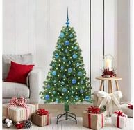 vidaXL LED Baum K&uuml;nstlicher Weihnachtsbaum mit 150 LEDs mit St&auml;nder Gr&uuml;n 150...