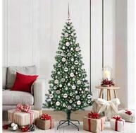 vidaXL K&uuml;nstlicher Weihnachtsbaum K&uuml;nstlicher vorbeleuchteter Weihnachtsbaum...