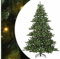 vidaXL K&uuml;nstlicher Weihnachtsbaum K&uuml;nstlicher klappbarer Weihnachtsbaum Gr&uuml;n...