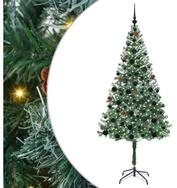 vidaXL K&uuml;nstlicher Weihnachtsbaum K&uuml;nstlicher Weihnachtsbaum Gr&uuml;n 180 cm PVC...