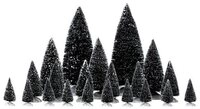 LeMax Winterlandschaft Lemax Verschiedene Kiefern / Assorted Pine Trees 04768