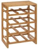 5five Simply Smart Weinregal Weinregal aus Bambus, f&uuml;r 12 Flaschen, 47 cm