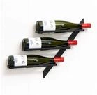 DanDiBo Weinregal Weinregal Wand Metall Schwarz Modern 96692 Flaschenregal...