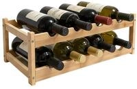 relaxdays Weinregal aus Bambus, 2
