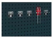 Bott Lochwand bott Doppelte Werkzeugklemme B60xT60xD2x10 mm f&uuml;r Lochplatten...
