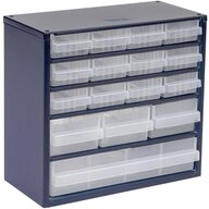 raaco Sortimentskasten raaco 616-123 Kleinteilemagazin (B x H x T) 306 x 283 x...