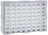 vidaXL Schubladeneinsatz, Multi-Schubladen-Organizer mit 64 Schubladen...