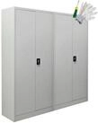 PROREGAL&reg; Mehrzweckschrank Mega Deal Fl&uuml;gelt&uuml;renschrank ELEPHANT (2-St)...