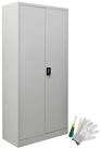 PROREGAL&reg; Mehrzweckschrank Abschlie&szlig;barer Fl&uuml;gelt&uuml;renschrank ELEPHANT mit 2