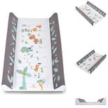 Cangaroo Wickelauflage Wickelauflage Dino 50 x 80 cm (1-tlg), seitlicher Rand,