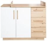 roba&reg; Wickelkommode Lion, Wickeltisch 2-t&uuml;rig inkl. abnehmbarem Wickelansatz