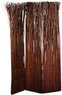 DESIGN DELIGHTS Paravent PARAVENT NATURE braun, 160x120cm(HxB) Weiden Raumtrenner,