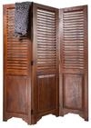 Massivmoebel24 Raumteiler OXFORD, 1-tlg., Trennwand Akazie 141x3x175 nougat...
