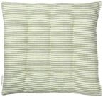 TOM TAILOR Stuhlkissen FRESHSTRIPE Sitzkissen, 40 x 40 cm in Gr&uuml;n